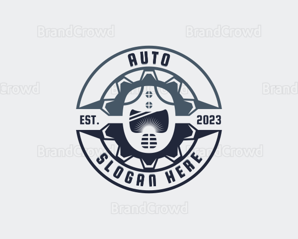 Industrial Welder Helmet Logo