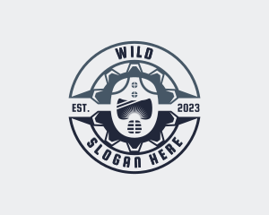 Industrial Welder Helmet Logo