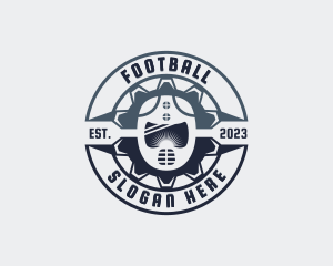 Fabrication - Industrial Welder Helmet logo design