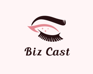 Eyebrow & Lashes Makeup Logo