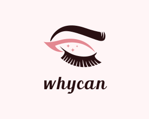Make Up Artist - Eyebrow & Lashes Makeup logo design
