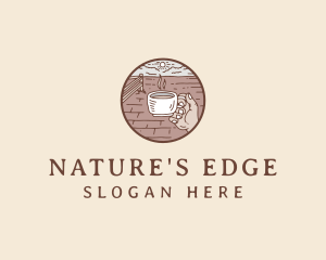 Outdoor - Relaxing Outdoor Cafe logo design