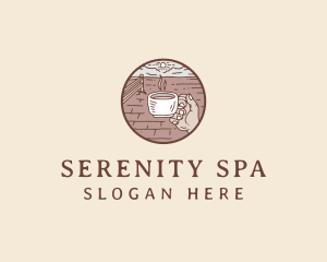 Relaxing - Relaxing Outdoor Cafe logo design