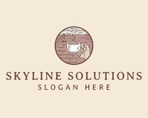 Outdoor Brewed Coffee logo design