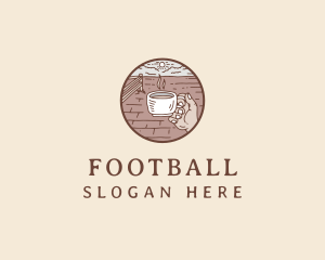 Cafe - Relaxing Outdoor Cafe logo design