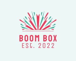 Explosion - New Year Fireworks Festival logo design