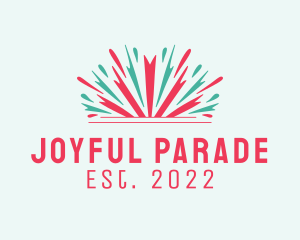 Parade - New Year Fireworks Festival logo design