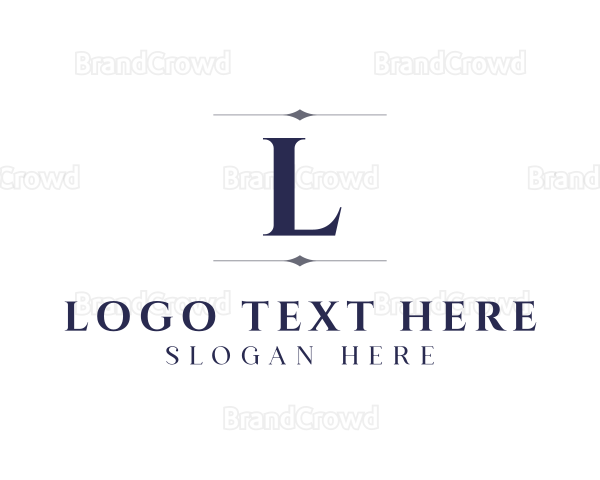 Fancy Elegant Fashion Boutique Logo