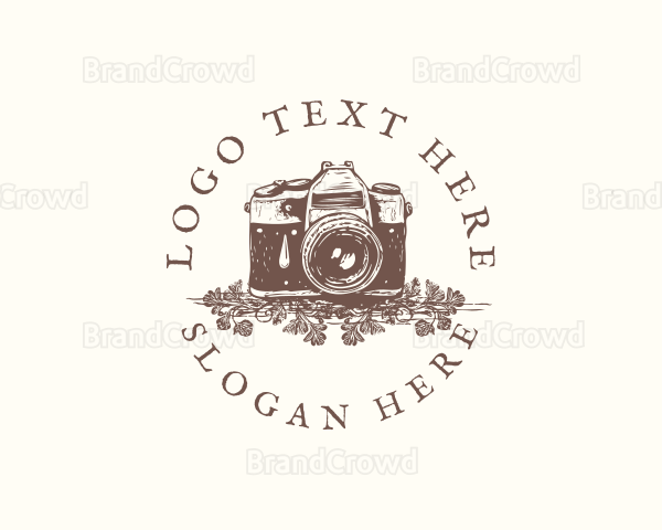 Floral Wedding Photography Logo