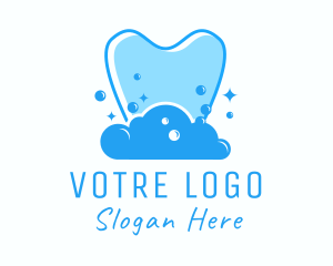 Blue - Tooth Dental Hygiene logo design