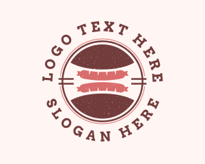 Cafeteria - Sausage Grill Restaurant logo design