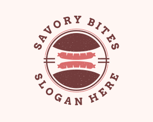 Sausage - Sausage Grill Restaurant logo design