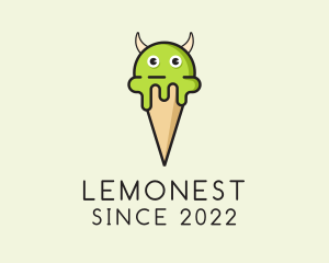 Kids - Monster Ice Cream logo design