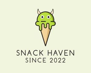 Monster Ice Cream  logo design