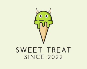 Monster Ice Cream  logo design