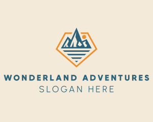 Diamond Mountain Peak logo design