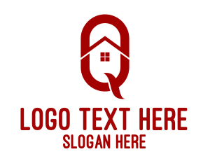 Letter Q - Letter Q Home logo design