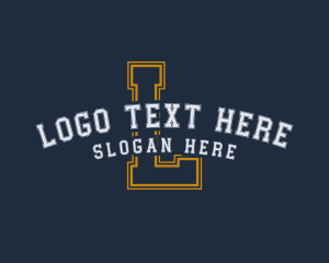 Workout - College Sports Varsity logo design