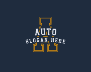 College Sports Varsity Logo