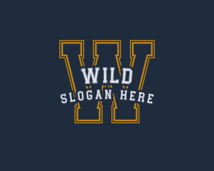 Trainer - College Sports Varsity logo design