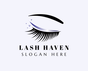 Eyelash Makeup Beauty logo design