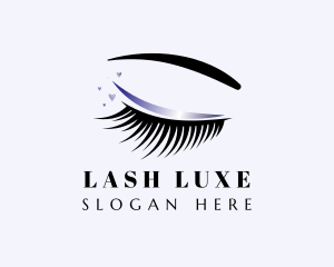 Eyelash Makeup Beauty logo design