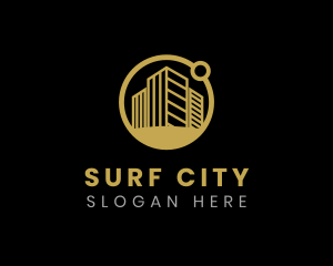 Urban City Buildings logo design