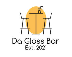 Cocktail Bar Furniture logo design