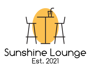 Cocktail Bar Furniture logo design