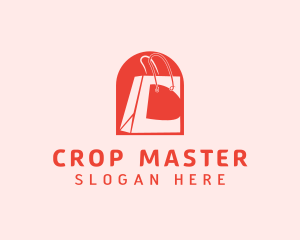 Market Bag Letter C logo design