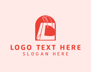 Market Bag Letter C logo design