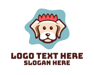 Veterinary - Happy Pet Dog Veterinary logo design