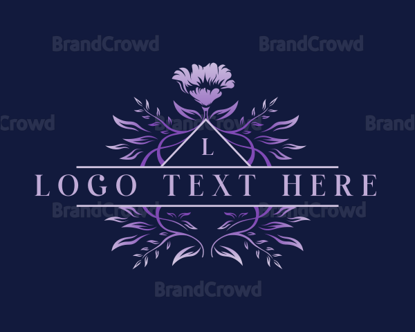 Floral Flower Beauty Logo