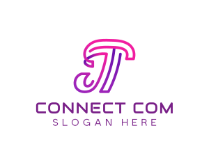 Telecommunication - Telecommunication Tech Agency logo design