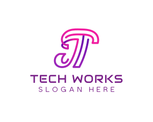 Telecommunication Tech Agency logo design