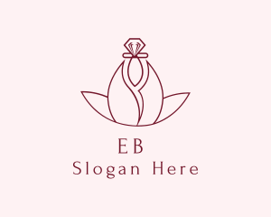 Feminine - Premium Floral Perfume logo design