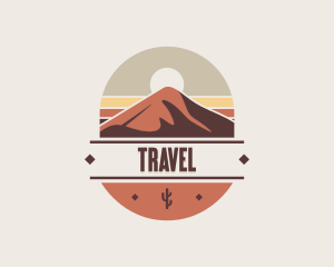 Travel Desert Outdoor logo design