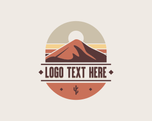 Travel Desert Outdoor Logo