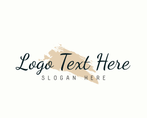 Elegant - Paint Cursive Script logo design