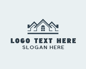 Roofing - Home Residential Builder logo design