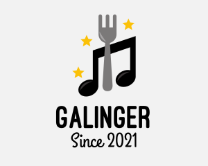 Dining - Singing Contest Festival logo design