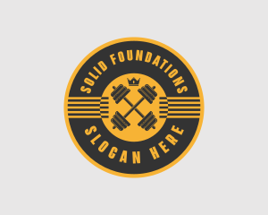 Crossfit - Gym Training Fitness logo design