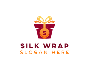 Gift Wrapping Present logo design