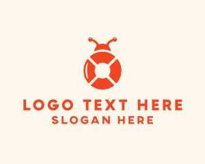 Ladybug - Bug Life Saver logo design