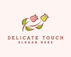 Dainty - Dainty Tulip Flower logo design