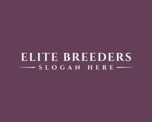 Elite Premium Fashion logo design