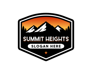 Climbing - Mountain Outdoor Camping logo design