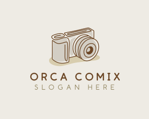 Photography Studio Camera Logo