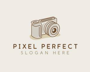 Slr - Photography Studio Camera logo design