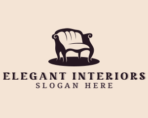 Interior - Interior Couch Furniture logo design